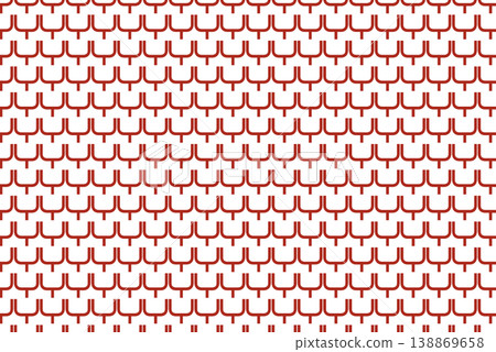 Red pattern background, Japanese style image, abstract pattern 138869658