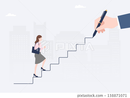 在顧問和經紀人的指導下,女企業家們正一步步攀登成功的階梯,這些顧問和經紀人為她們提供商業成功和職業發展的支持。 在顧問和經紀人的指導下,女企業家們正一步步攀登成功的階梯,這些顧問和經紀人為她們提供商業成功和職業發展的支持。 138871071