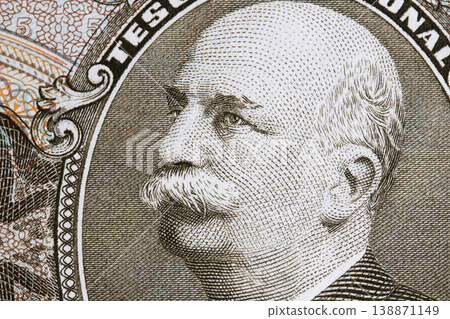 Jose Paranhos, Baron of Rio Branco a portrait from old Brazilian money 138871149