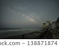 Cliffs and the Milky Way along the Sotobo coast, Chiba Prefecture 138871874