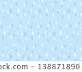 雨天背景 - 淺藍色 138871890