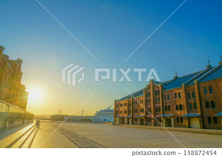 Red brick warehouse in Yokohama Red brick warehouse in Yokohama 138872454