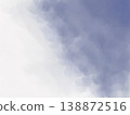 A fantastical blue watercolor background 138872516