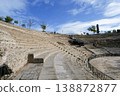 Tunisia: Ruins of Carthage, Roman Theatre 138872877
