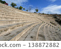 Tunisia: Ruins of Carthage, Roman Theatre 138872882