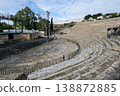 Tunisia: Ruins of Carthage, Roman Theatre 138872885
