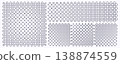 Fiber honeycomb pattern outlined hexagonal cells 138874559