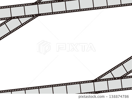 相交膠片幀示意圖（橫向） 138874786