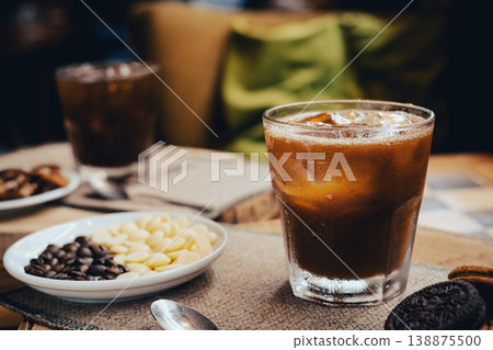 Artisan craft cold brew nitro gourmet coffee espresso roasted coffee beans fresh decor Artisan craft cold brew nitro gourmet coffee espresso roasted coffee beans fresh decor 138875500