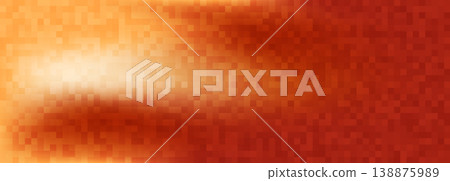 Orange blurred liquid holographic gradient pixel abstract background. Orange blurred liquid holographic gradient pixel abstract background. 138875989