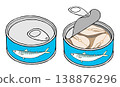 罐裝鯖魚，醃漬食品 138876296
