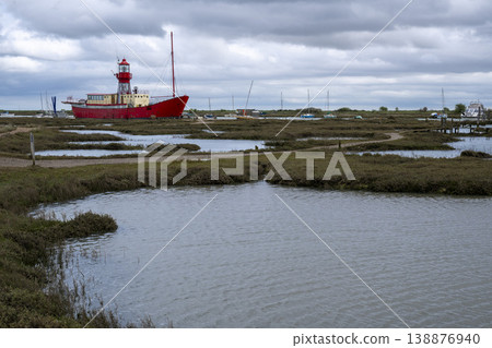 Tollesbury saltmarsh on Essex coast Tollesbury saltmarsh on Essex coast 138876940