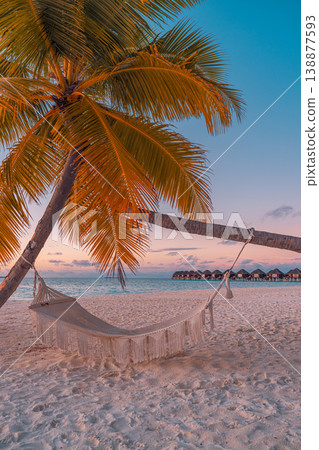 Stunning tropical beach sunset hammock dreamy meditation outdoors summer majestic travel destination wallpaper nature paradise escape breathtaking landscape Stunning tropical beach sunset hammock dreamy meditation outdoors summer majestic travel destination wallpaper nature paradise escape breathtaking landscape 138877593
