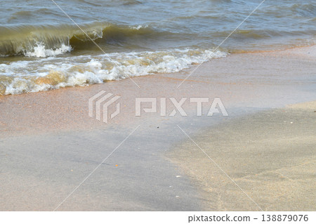The coast of Sea Azov The coast of Sea Azov 138879076