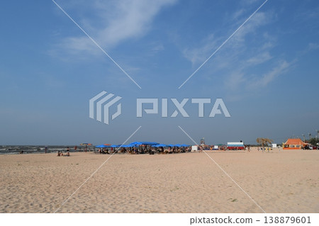 The beach at the recreation center The beach at the recreation center 138879601