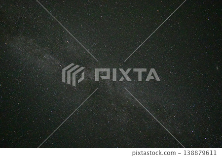 Starry night sky. The Milky Way, our the galaxy 138879611
