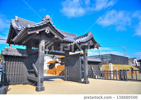 Shizuoka Prefecture, Kosai City: Former Tokaido Arai Barrier Station Site (Imakire Barrier Station) 138880500