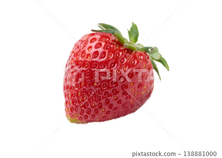 A cutout image of a single strawberry (transparent PNG, white background) A cutout image of a single strawberry (transparent PNG, white background) 138881000