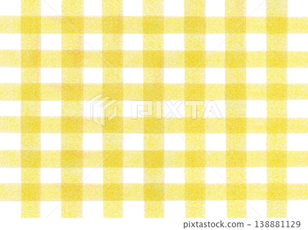 [色鉛筆] 方格背景插圖 138881129