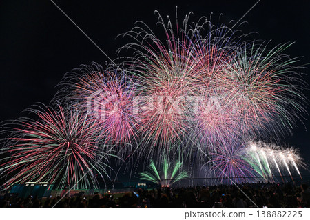 Maritime fireworks Maritime fireworks 138882225