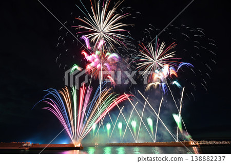 Maritime fireworks Maritime fireworks 138882237
