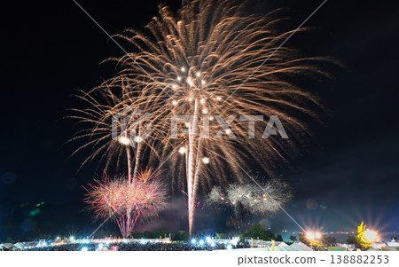 Maritime fireworks Maritime fireworks 138882253