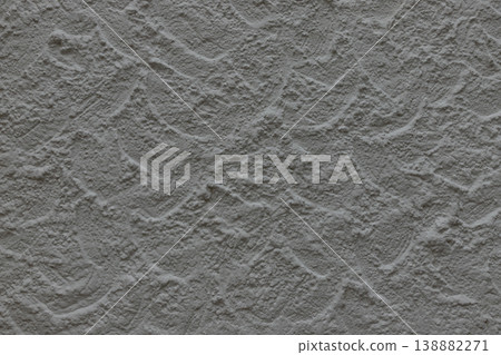 Gray rough plaster wall texture background 138882271