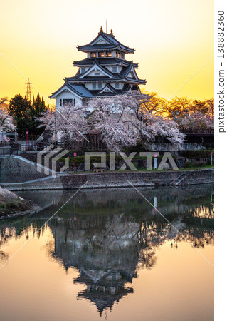 Sumata Ichiyajo Castle in Spring, Adorned with Cherry Blossoms 2026 138882360
