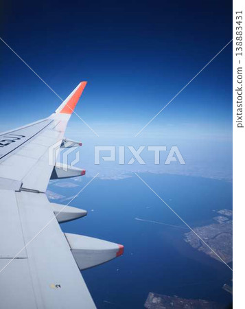 Airplane wing Airplane wing 138883431