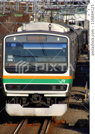 [JS] Shonan-Shinjuku Line E231 series train (direct service to Tokaido Line: Special Rapid Service) 138884125