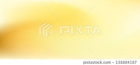 Butter yellow gradient background. Smooth soft cream blurred texture backdrop. Pale pastel yellow flowing liquid effect wallpaper for banner, flyer, presentation. Abstract universal cover. Vector Butter yellow gradient background. Smooth soft cream blurred texture backdrop. Pale pastel yellow flowing liquid effect wallpaper for banner, flyer, presentation. Abstract universal cover. Vector 138884187