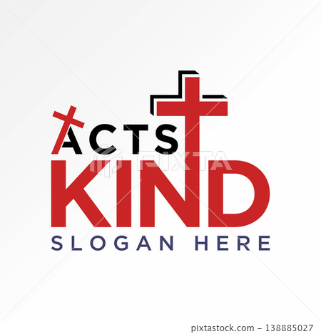 Letter ACTS Kind sans serif font church cross christian god jesus spirit pray logo design graphic concept creative premium vector stock image top sell Letter ACTS Kind sans serif font church cross christian god jesus spirit pray logo design graphic concept creative premium vector stock image top sell 138885027