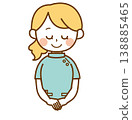 An illustration of a female pharmacist smiling and bowing. 138885465