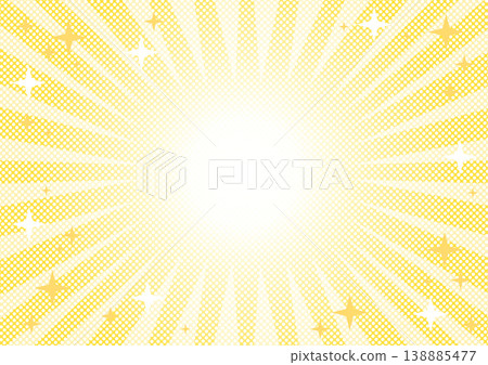 Sparkling and dotted converging line background (yellow, bright, radial, copy space) Sparkling and dotted converging line background (yellow, bright, radial, copy space) 138885477