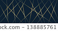 Straight chaotic golden lines intersecting 138885761