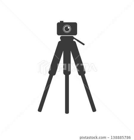 tripod with a camera 138885786