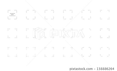 Lace-style and wedding-patterned frame sets 138886264