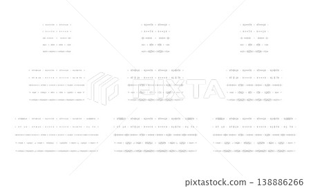 A line set where lines are arranged in a refined and stable manner. A line set where lines are arranged in a refined and stable manner. 138886266