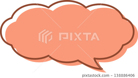 Speech Bubble Retro Pop_Cloud 2 Speech Bubble Retro Pop_Cloud 2 138886406