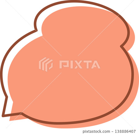 Speech Bubble Retro Pop_Cloud 3 Speech Bubble Retro Pop_Cloud 3 138886407