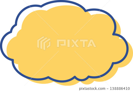 Speech Bubble Retro Pop_Cloud 6 Speech Bubble Retro Pop_Cloud 6 138886410