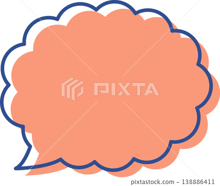 Speech Bubble Retro Pop_Cloud 7 Speech Bubble Retro Pop_Cloud 7 138886411