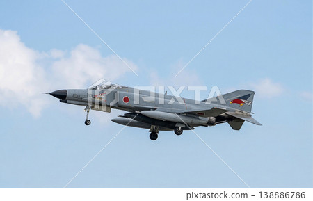 Japan Air Self-Defense Force F-4EJ Phantom fighter jet 138886786