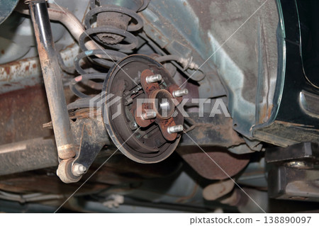 Automotive inspection, maintenance, and repair shop, repair technician, mechanic Automotive inspection, maintenance, and repair shop, repair technician, mechanic 138890097