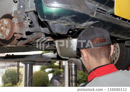 Automotive inspection, maintenance, and repair shop, repair technician, mechanic Automotive inspection, maintenance, and repair shop, repair technician, mechanic 138890112