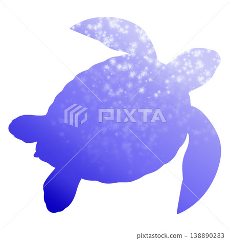 簡單的海龜插圖 簡單的海龜插圖 138890283