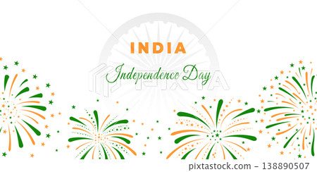 India independence day. Banner, poster, card. India independence day. Banner, poster, card. 138890507