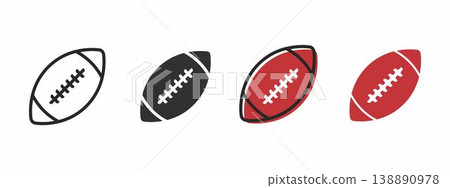 set of american football player set of american football player 138890978