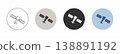 Satellite icon set. Simple and editable design 138891192