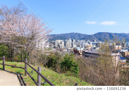 Spring cherry blossoms and streetscape in Yamashina, Kyoto (Yamashina Ward, Kyoto City, Kyoto Prefecture) Spring cherry blossoms and streetscape in Yamashina, Kyoto (Yamashina Ward, Kyoto City, Kyoto Prefecture) 138891236